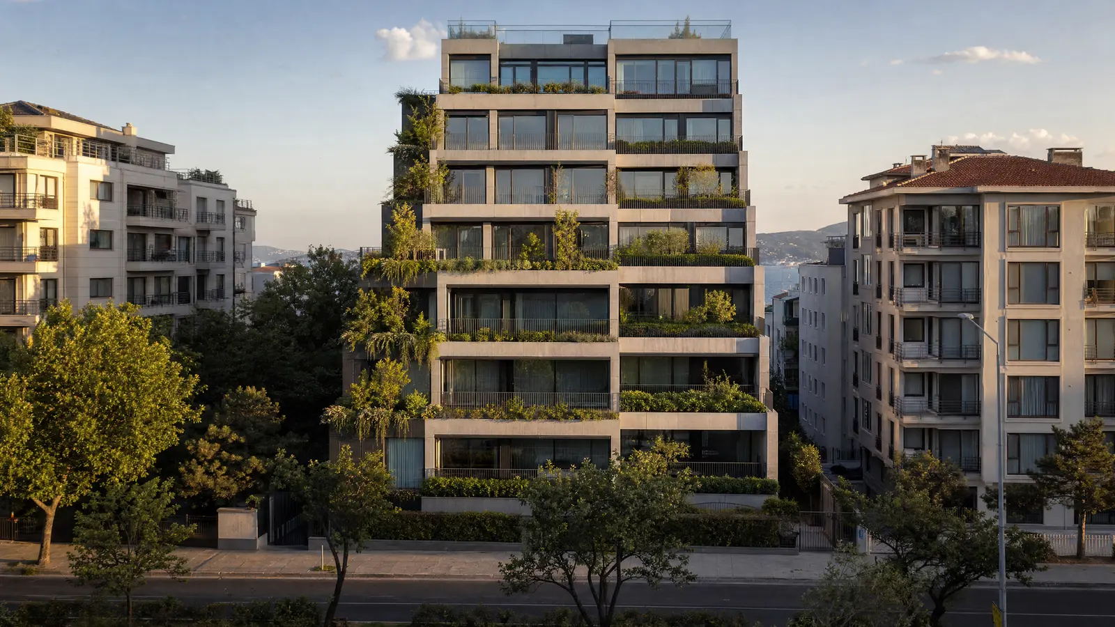 Teras 9, Kadıköy'de kademeli bahçe teraslı apartman