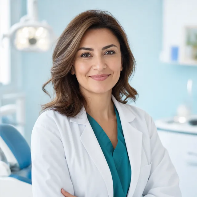 Dr. Dt. Elif Sarıkaya portresi