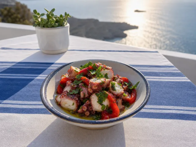 Ahtapot Salata